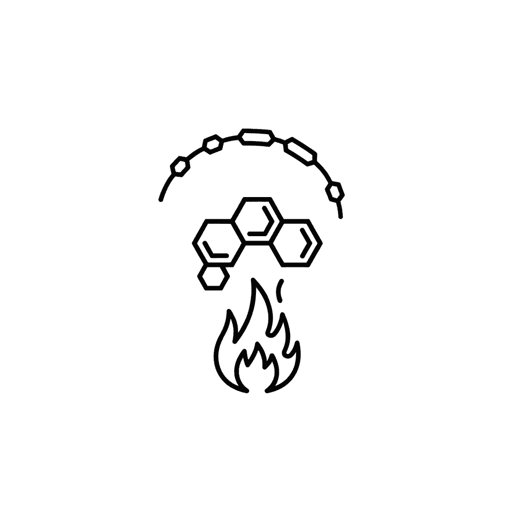 BURN 24 molecule illustration