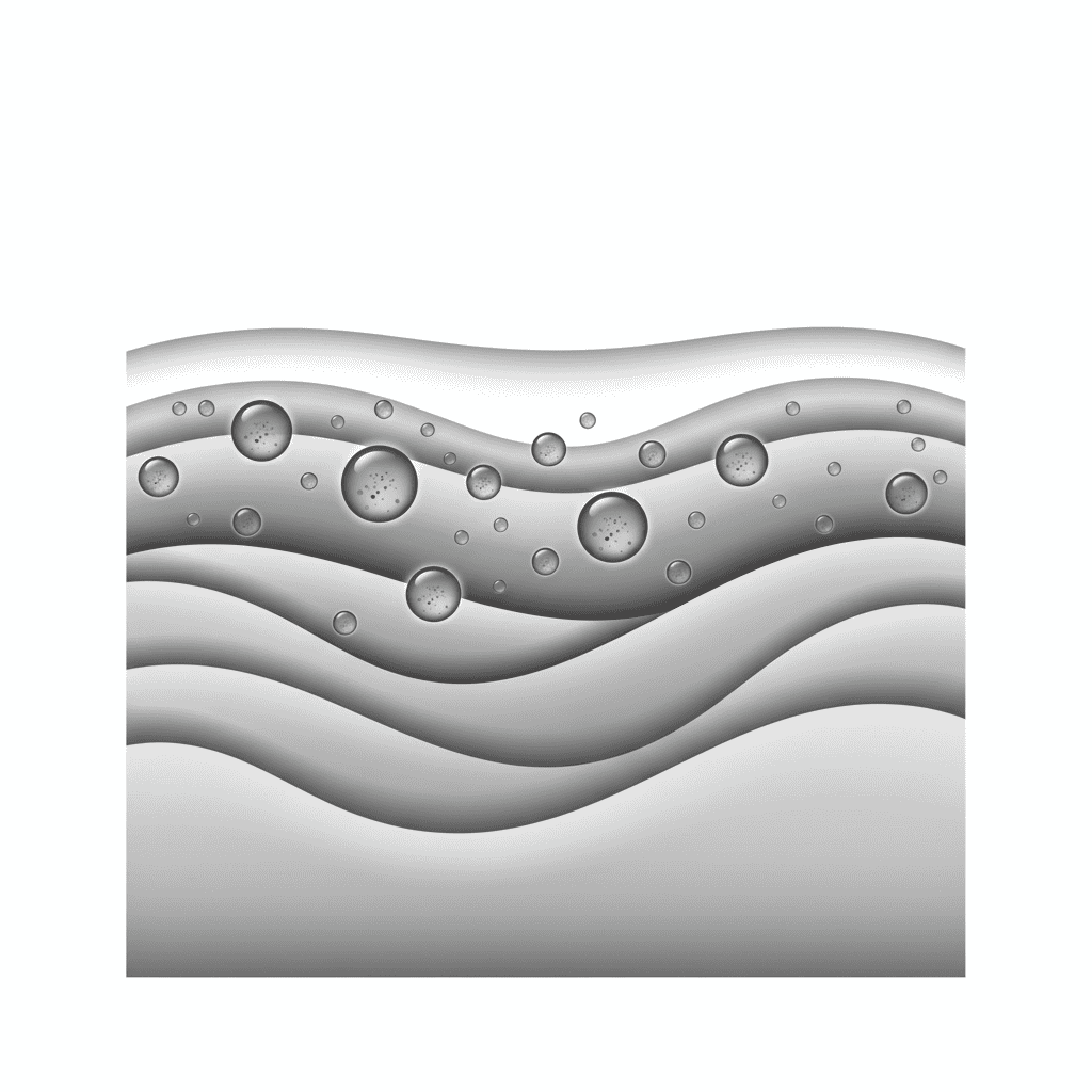 Copper Peptide Serum molecule illustration