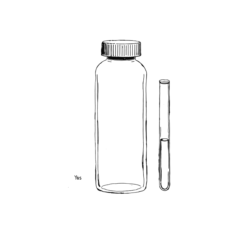 Ilustrasi spesimen untuk Semaglutide