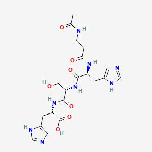 Structure reference image for Acetyl tetrapeptide-5