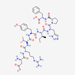 Structure reference image for Angiotensin II