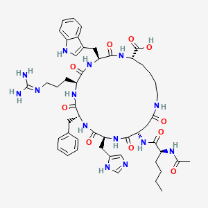 Structure reference image for Bremelanotide