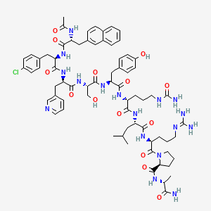 Structure reference image for Cetrorelix