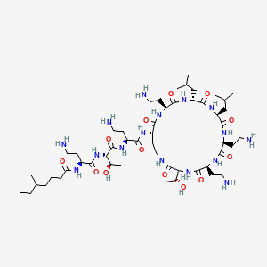 Structure reference image for Colistin