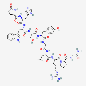 Structure reference image for Gonadorelin