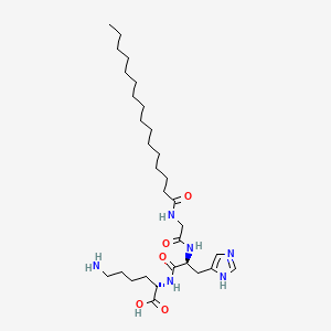 Structure reference image for Palmitoyl tripeptide-1