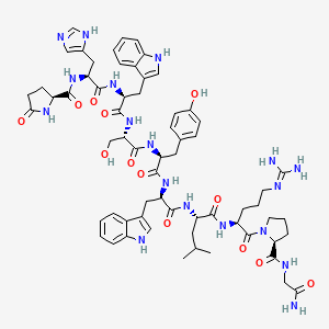 Structure reference image for Triptorelin