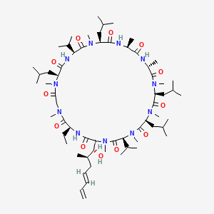 Structure reference image for Voclosporin