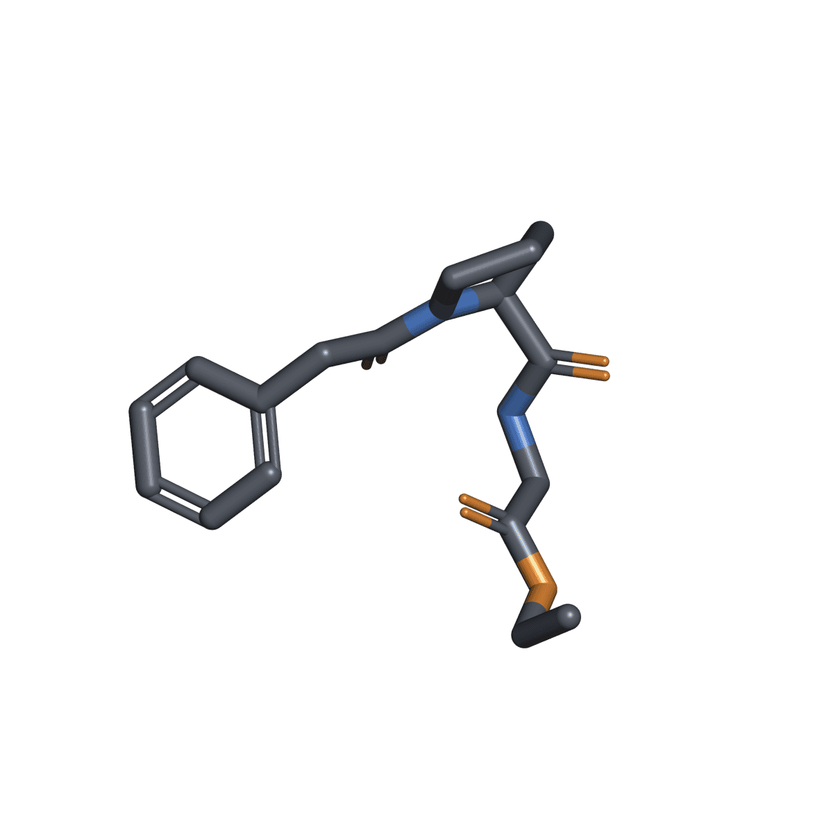 Noopept molecule illustration